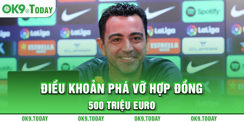 Điều khoản phá vỡ hợp đồng 500 triệu Euro